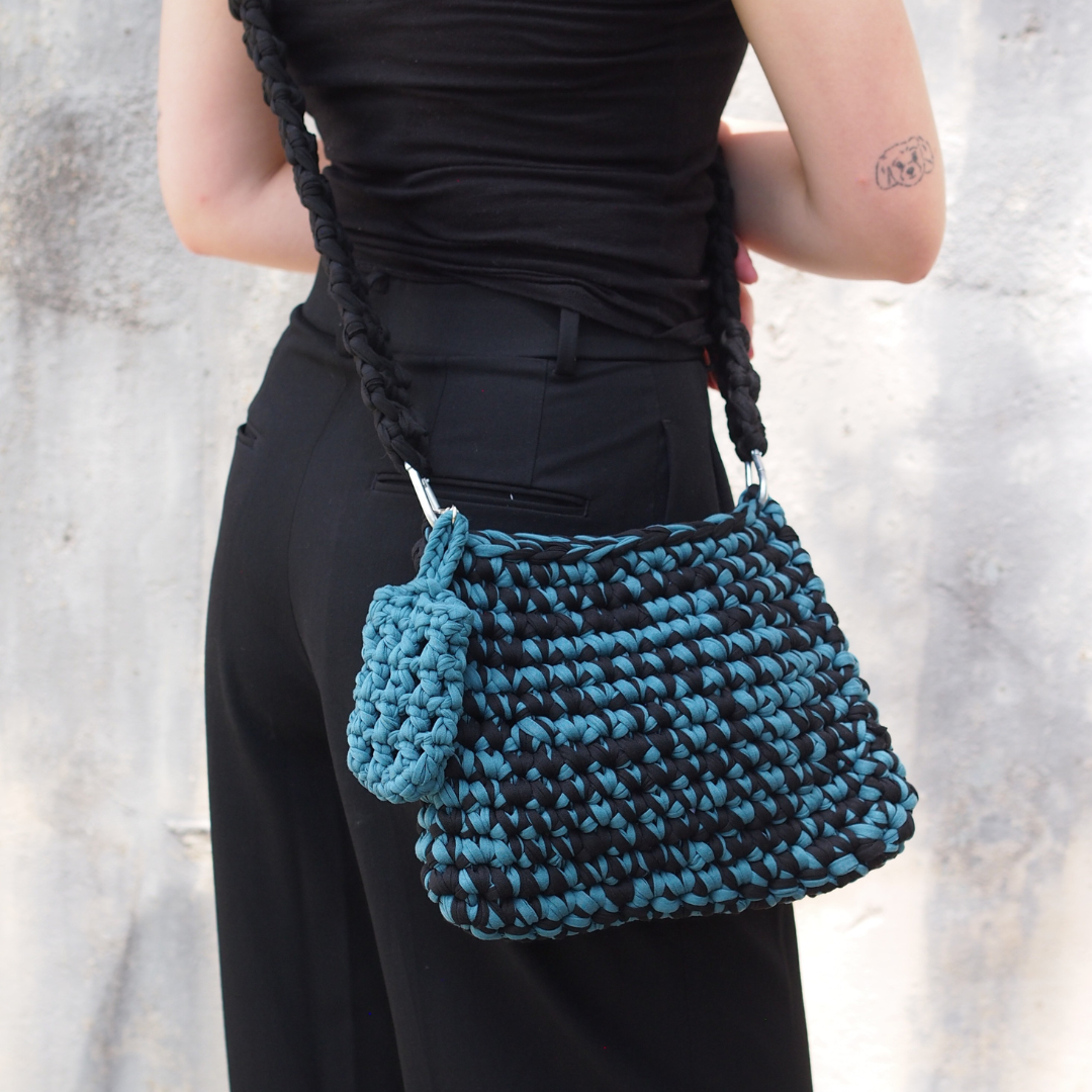 Dua Bag - Teal/Black