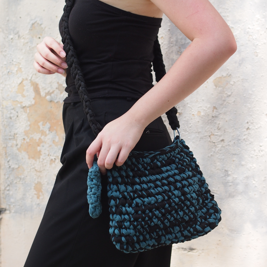 Dua Bag - Teal/Black