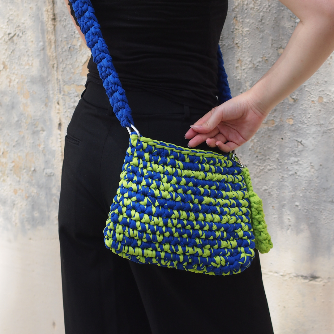 Dua Bag - Blue/Green