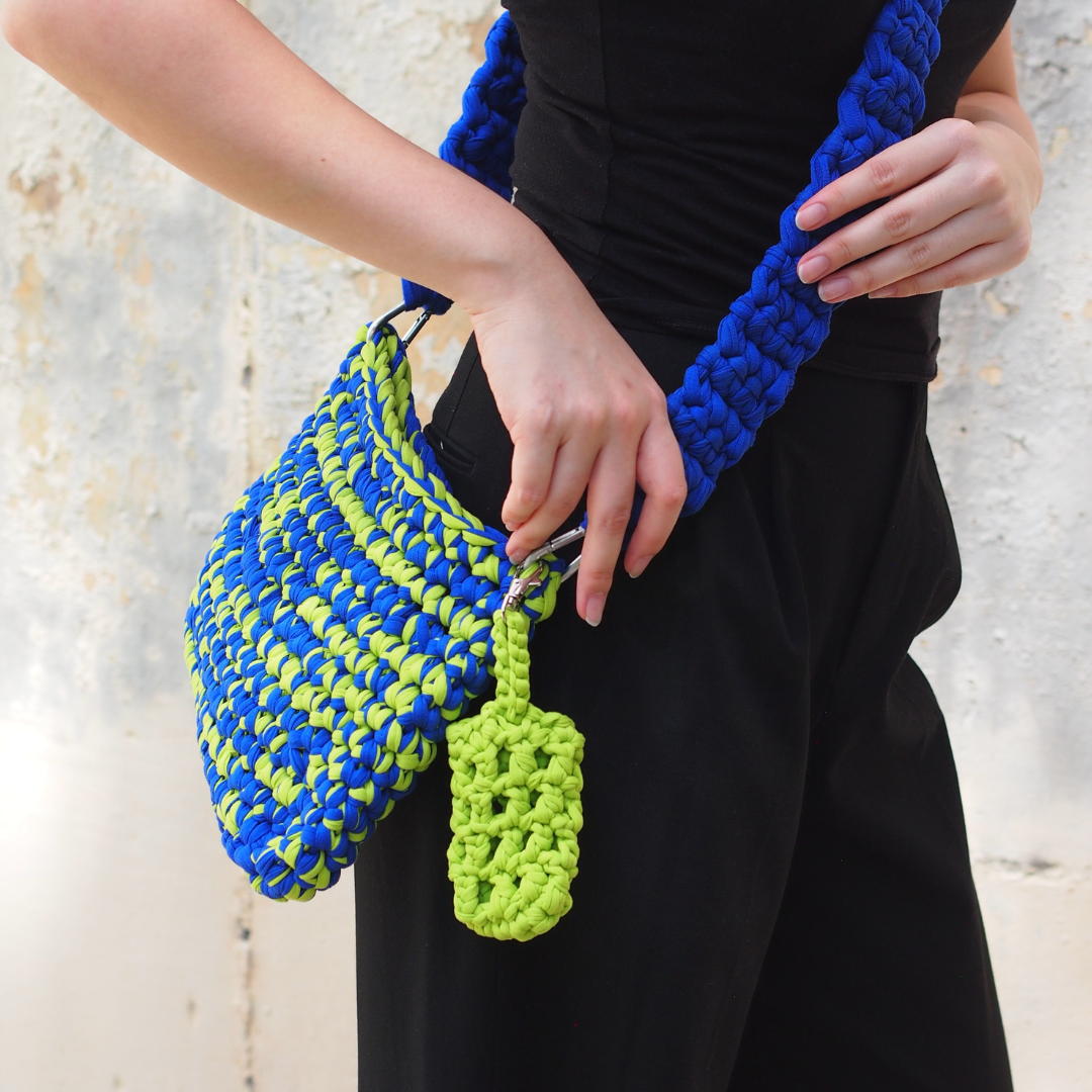 Dua Bag - Blue/Green