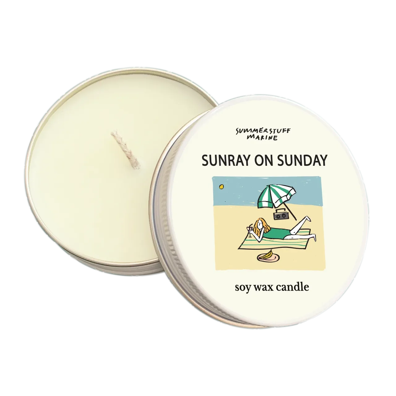 Sunray on Sunday - Soy Candle (60g)