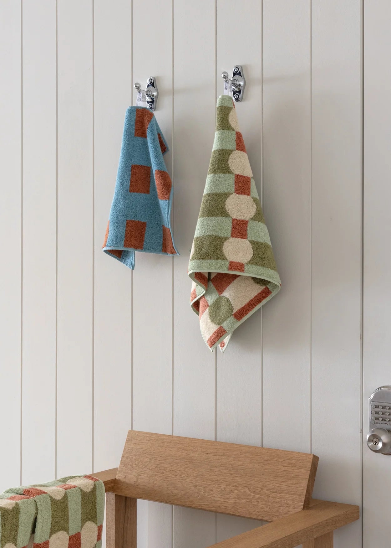 Building Hand Towel - Sunset
