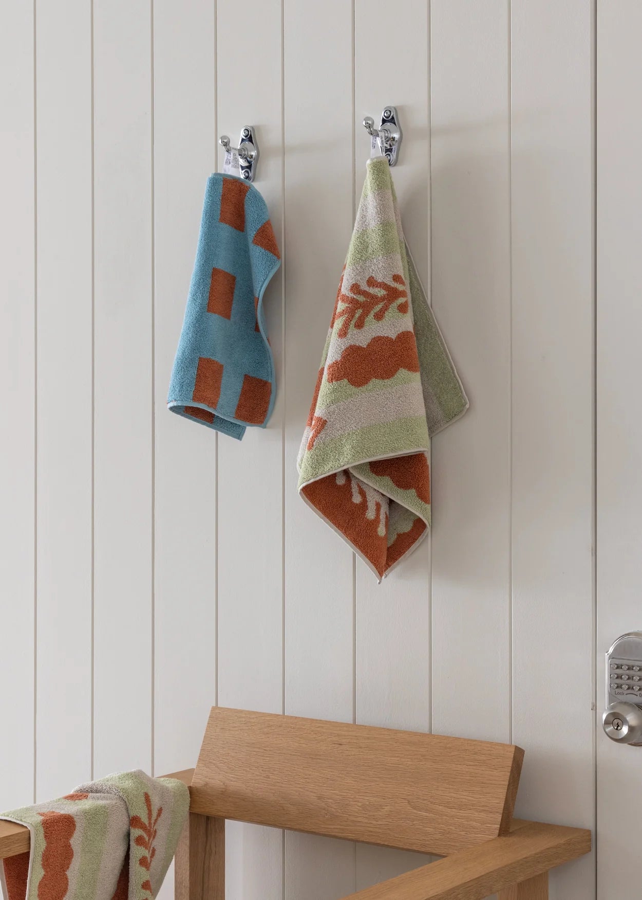 Building Hand Towel - Sunset