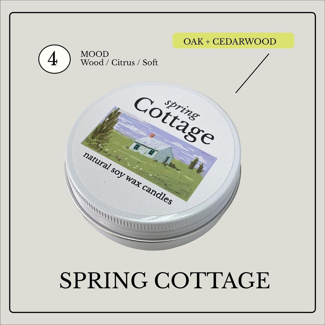 Spring Cottage - Soy Candle (60g)