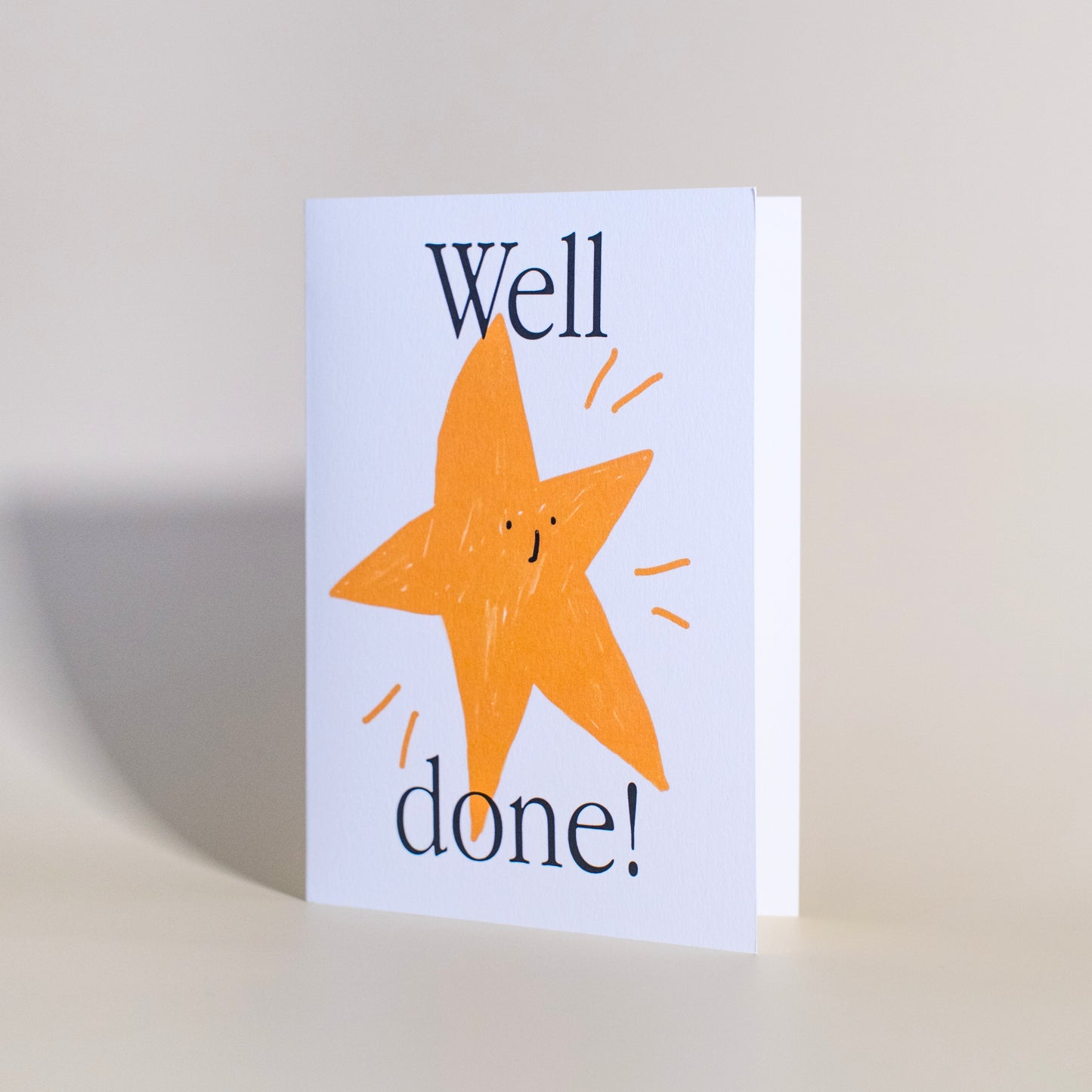 Card "Well Done!"