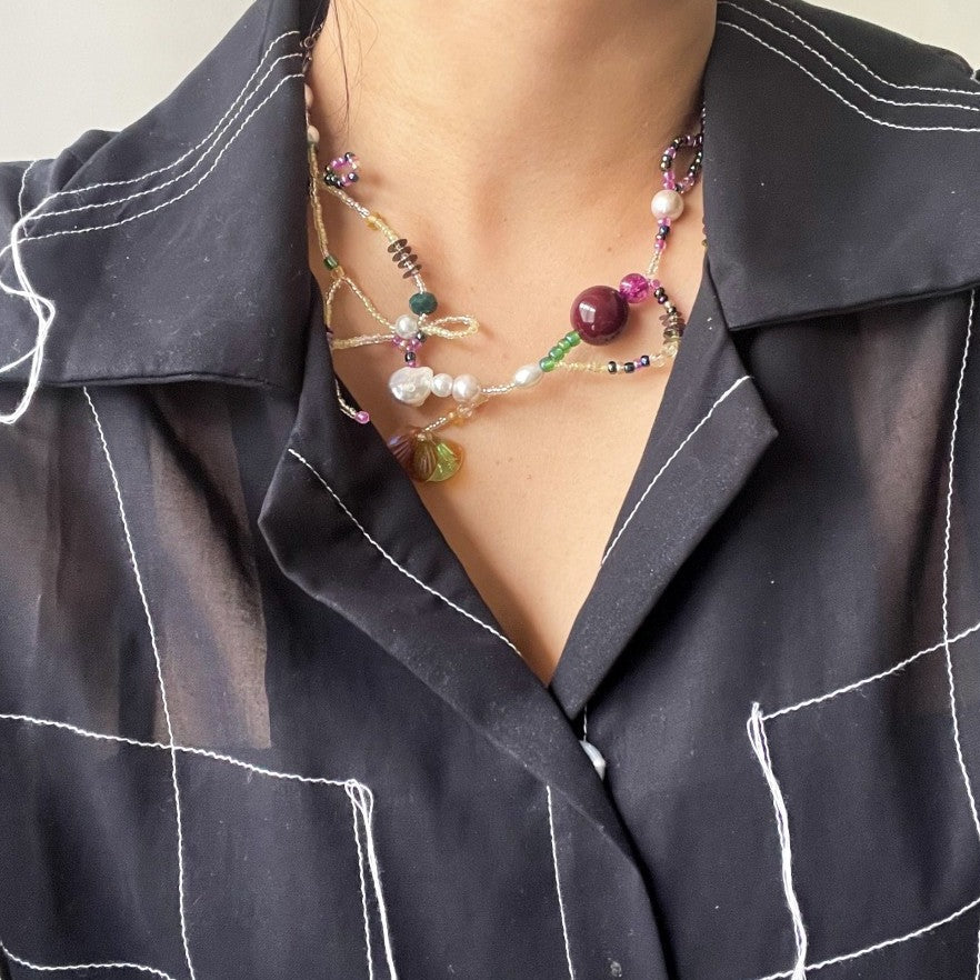 Twisty Cosmic Necklace