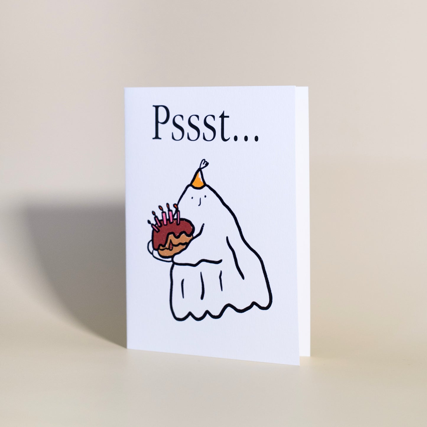 Card "Pssst..."