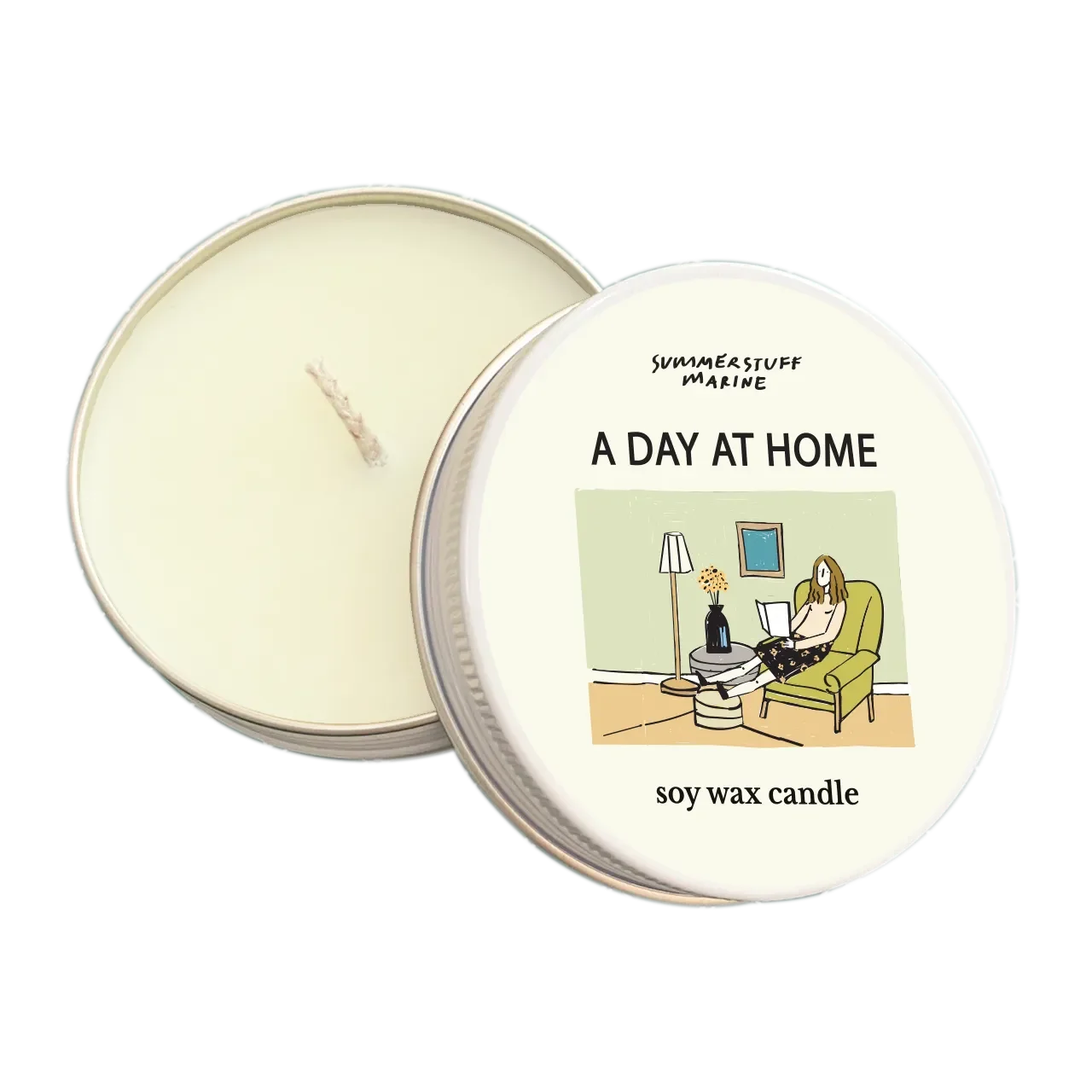 A Day At Home - Soy Candle (60g)