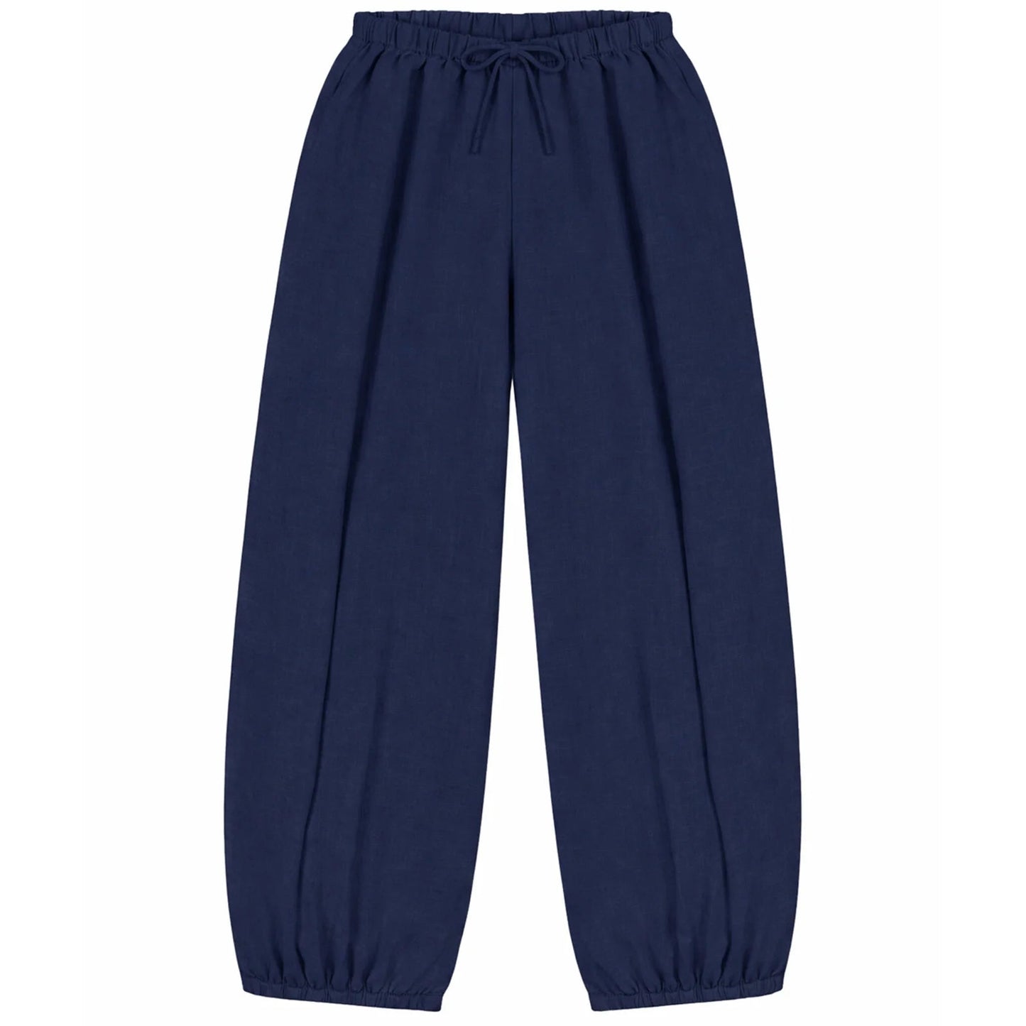 Leon Linen Trousers - Midnight