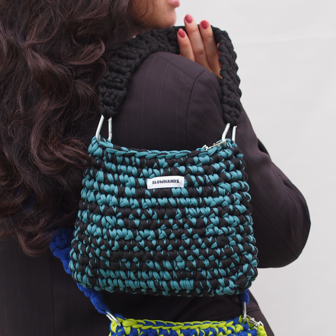 Dua Bag - Teal/Black