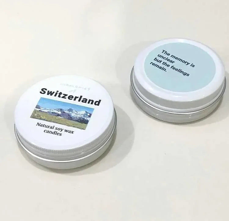 Memories of Switzerland - Soy Candle (60g)