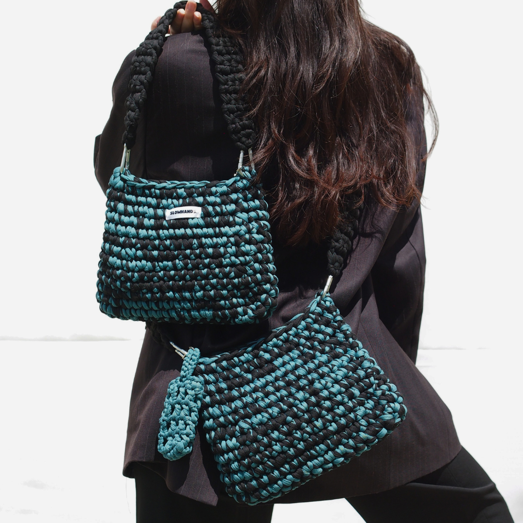 Dua Bag - Teal/Black
