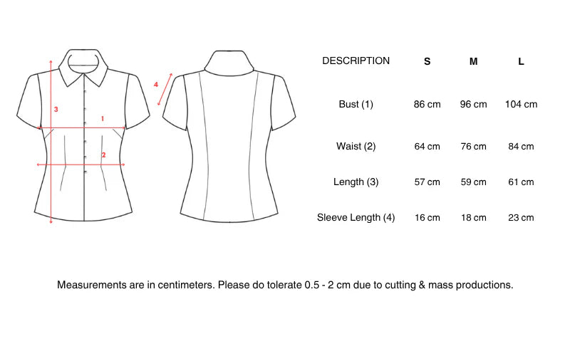 Star Buttons Women's Shirt