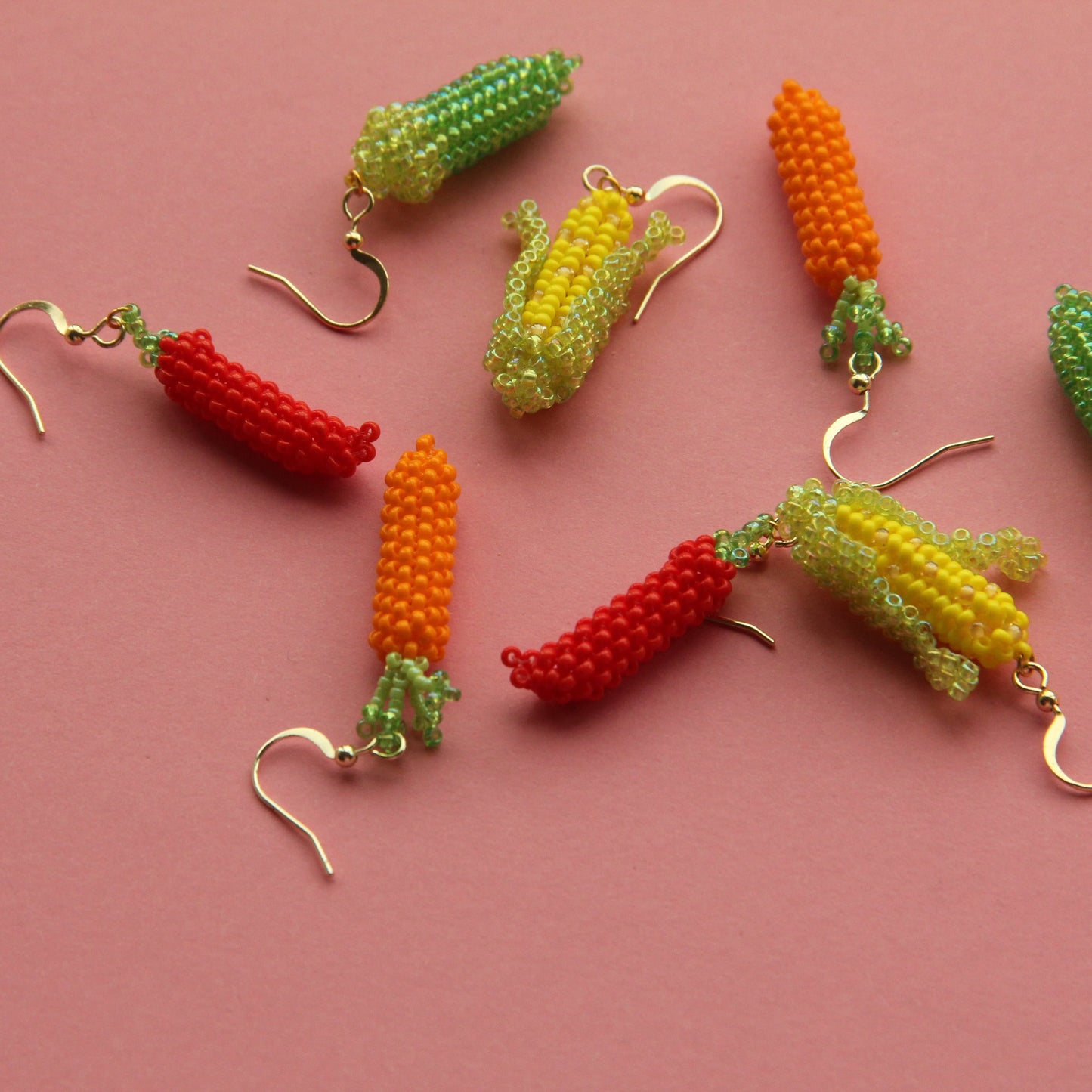 Baby Carrot Earrings