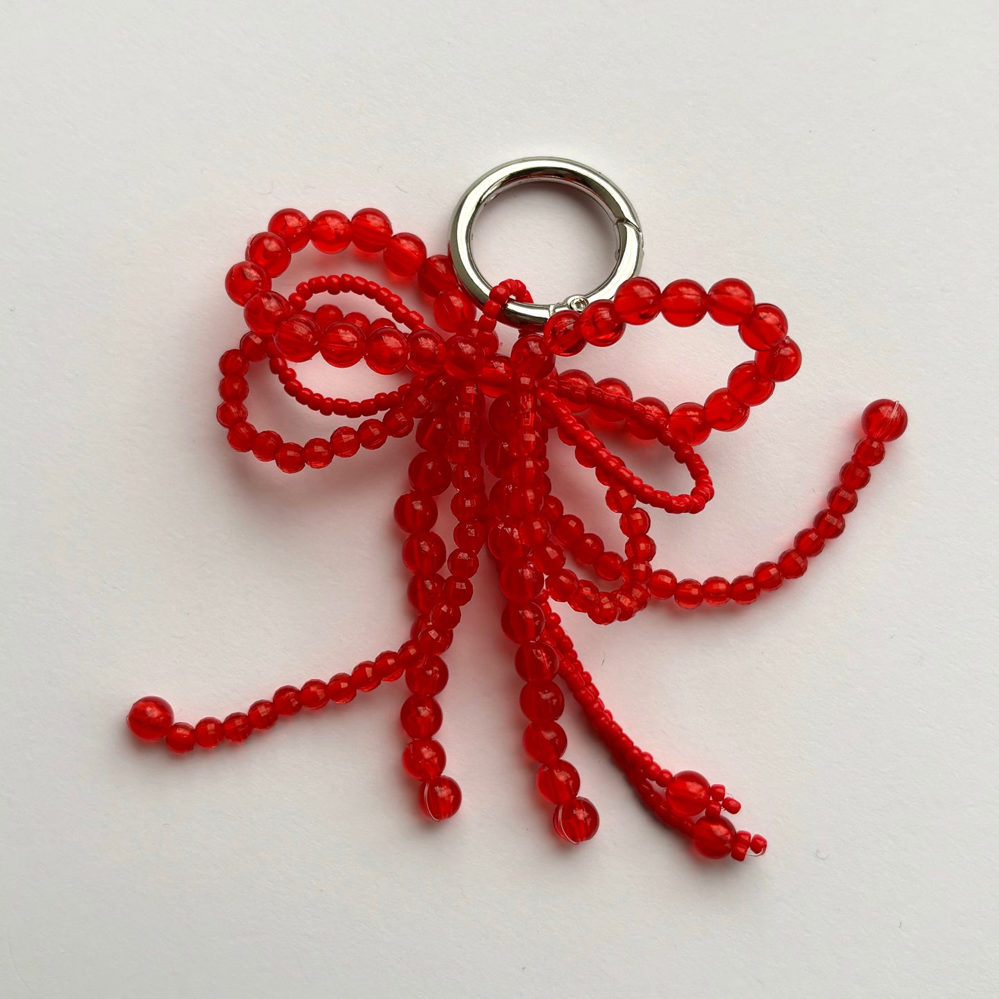 Triple Ribbon Bag Charm