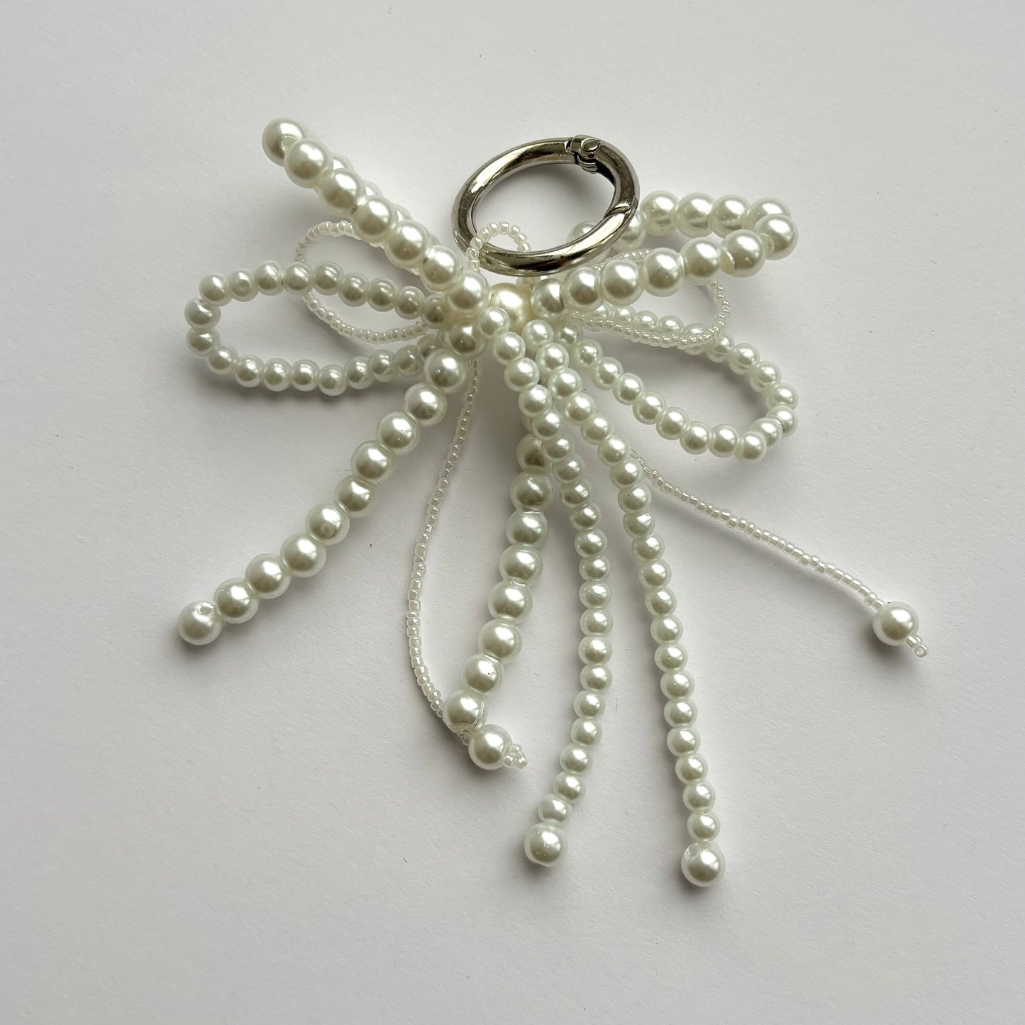 Triple Ribbon Bag Charm