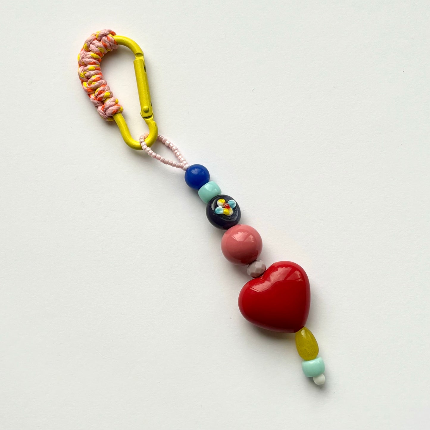 Plastic Love Bag Charm