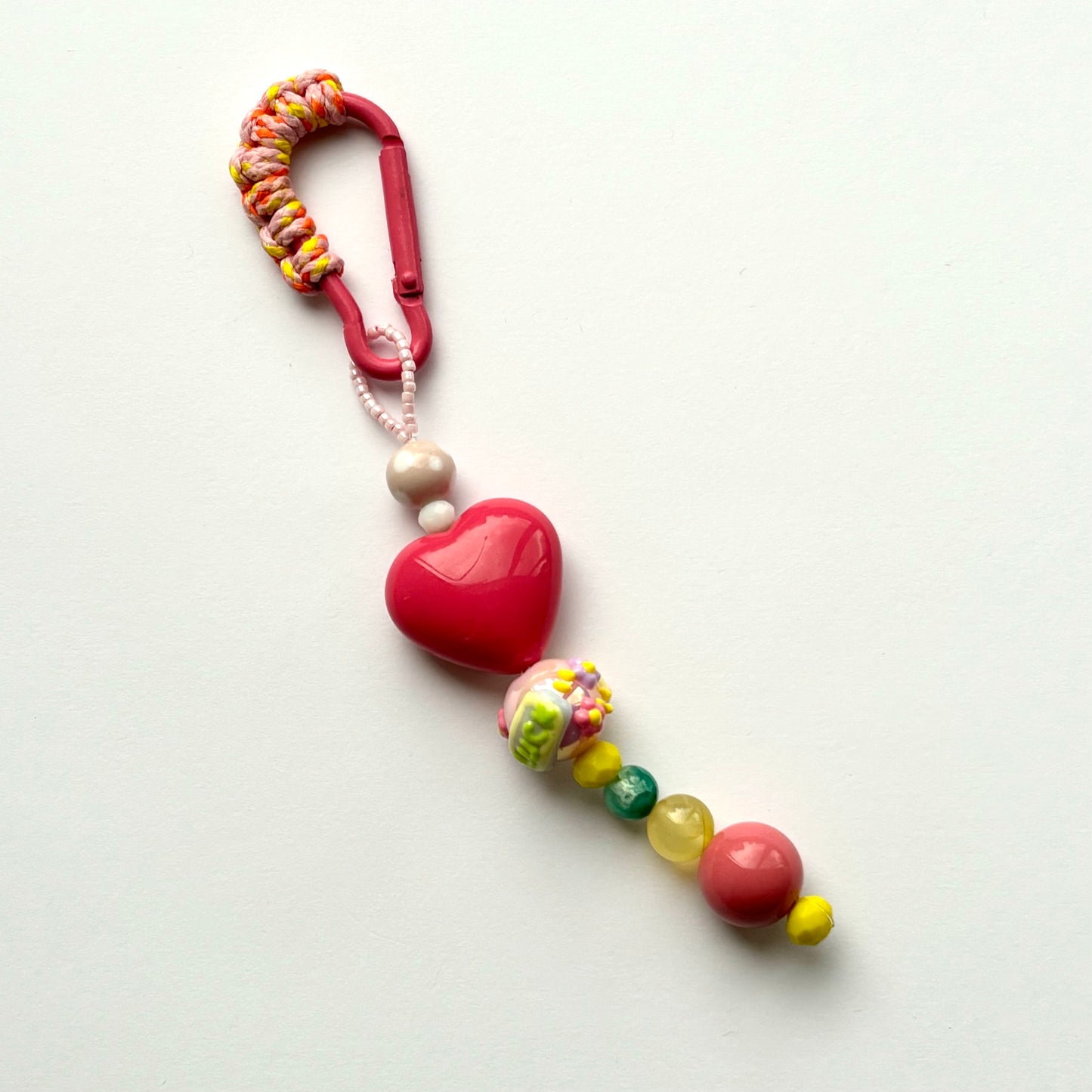 Plastic Love Bag Charm