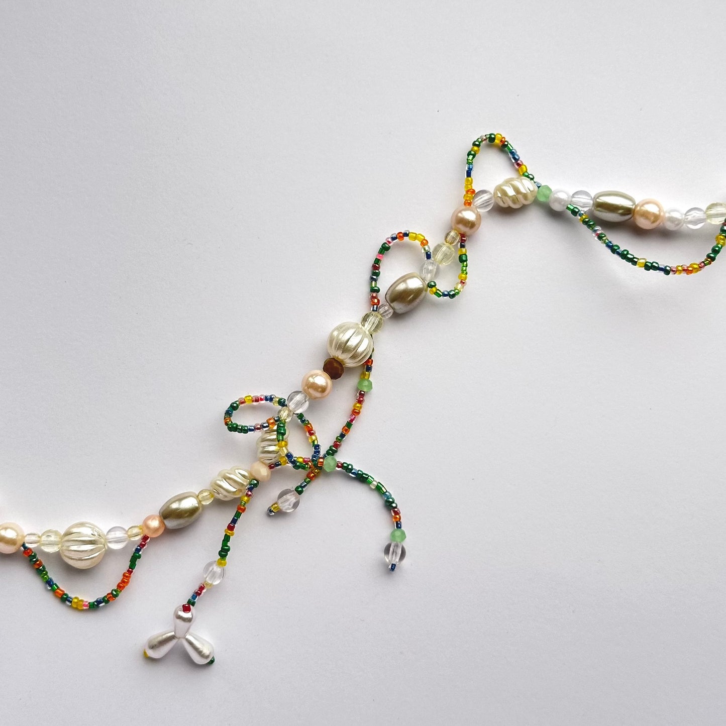 Twisty Pearl Necklace