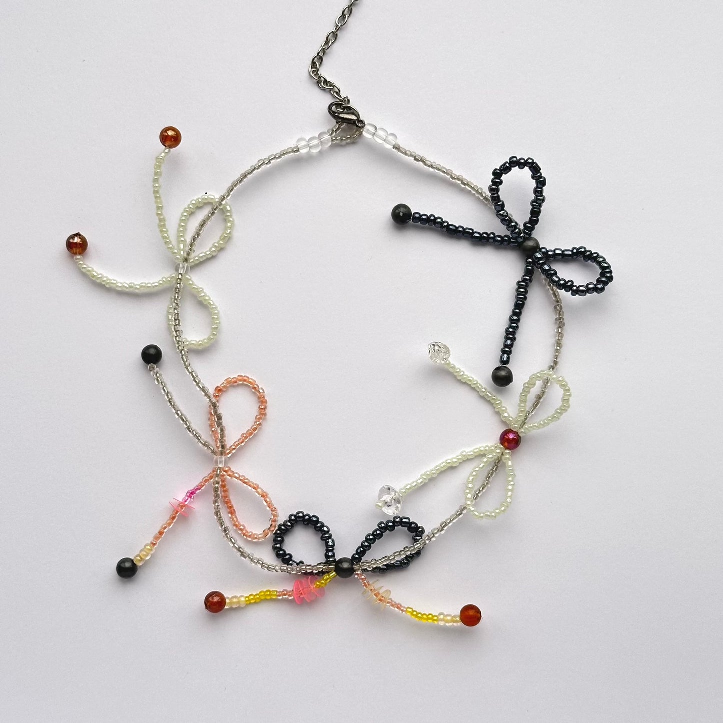 Bow Bow Bow Necklace