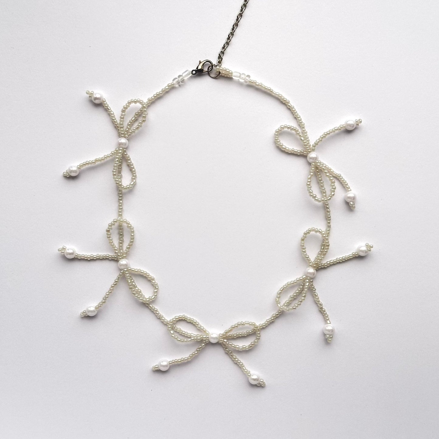 Bow Bow Bow Necklace
