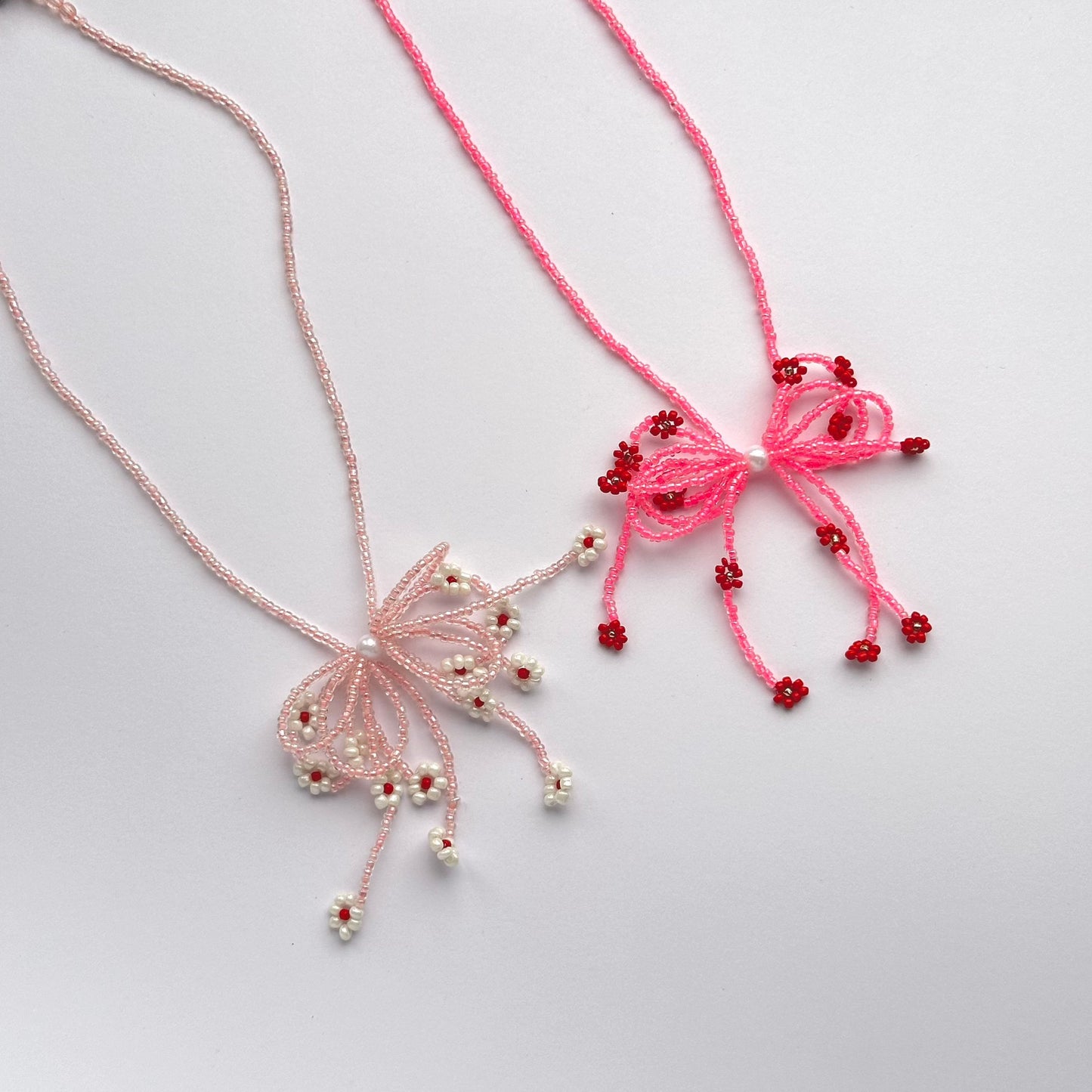 Ribbon Bouquet Necklace