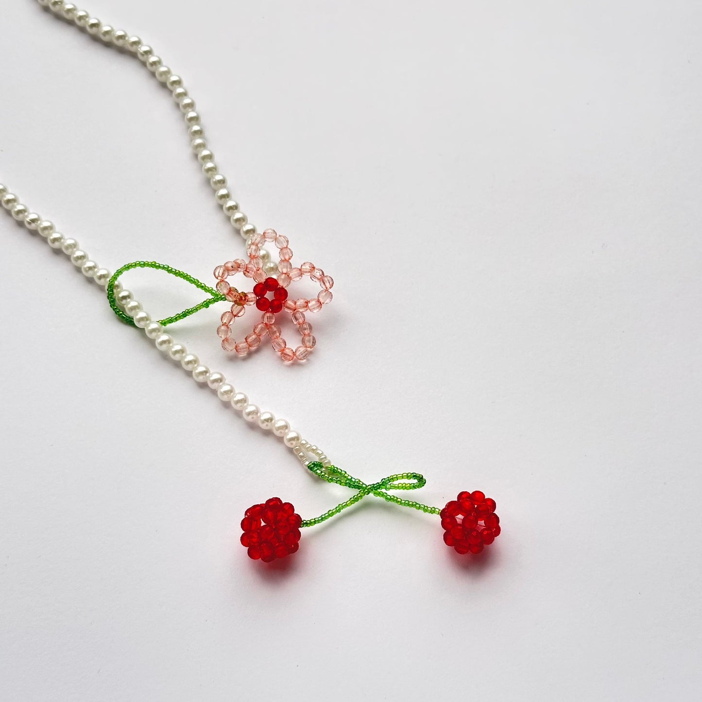 Cherry Long Necklace