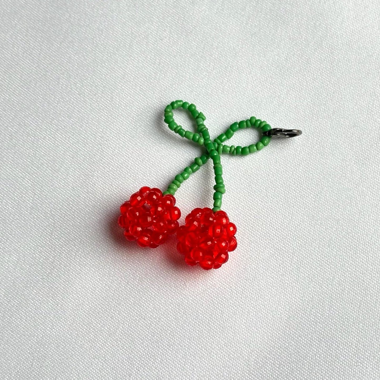 Twin Cherry Shoe Charm