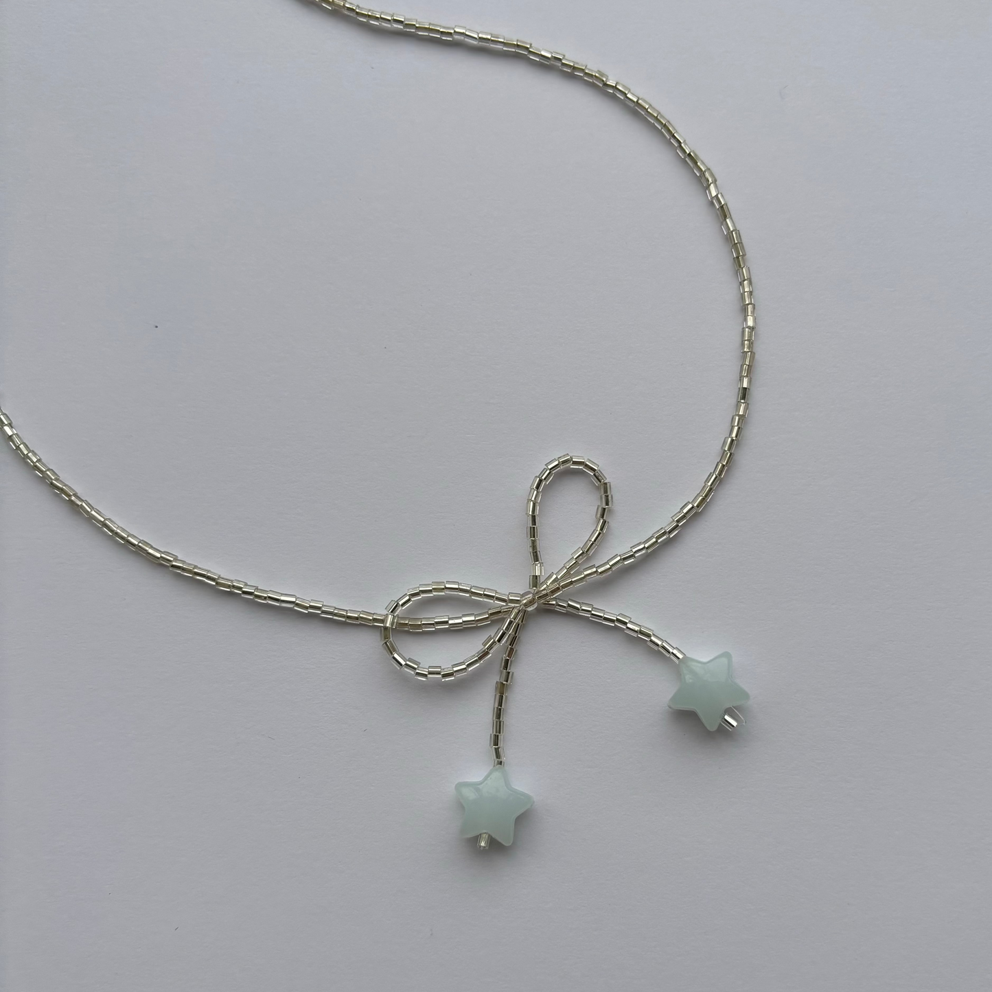 Starry Ribbon Necklace