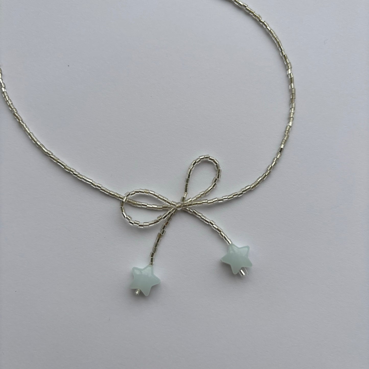 Starry Ribbon Necklace