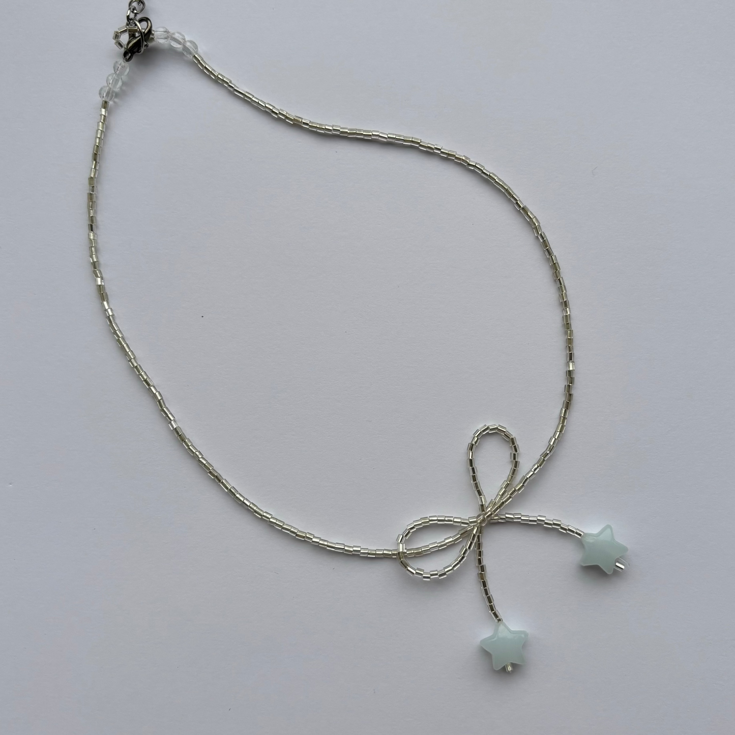 Starry Ribbon Necklace