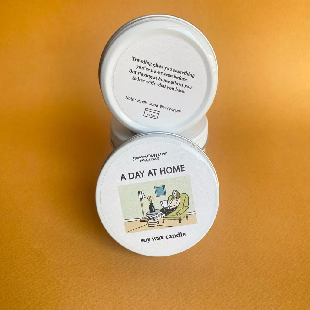 A Day At Home - Soy Candle (60g)