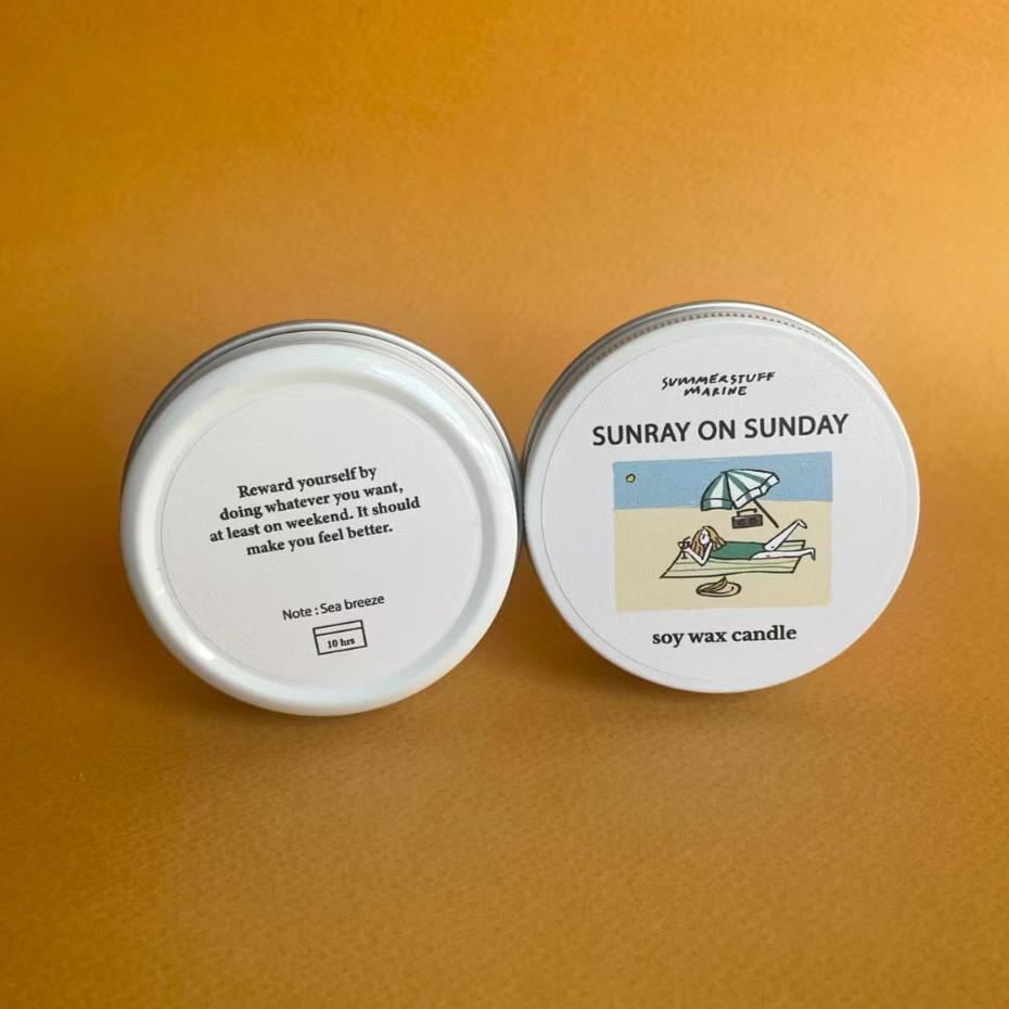Sunray on Sunday - Soy Candle (60g)