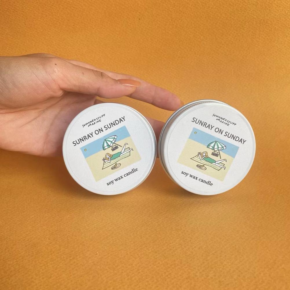 Sunray on Sunday - Soy Candle (60g)