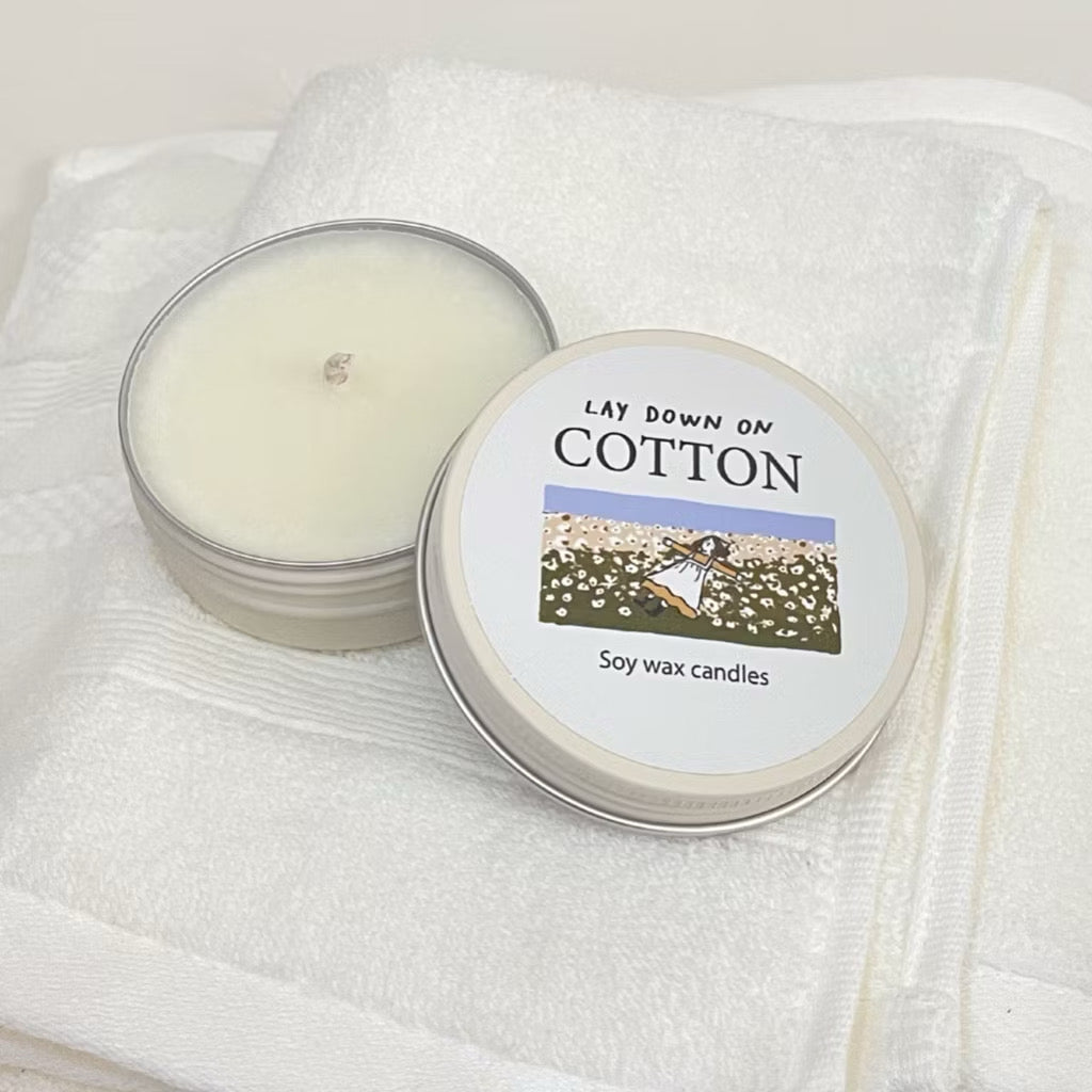 Lay Down on Cotton - Soy Candle (60g)