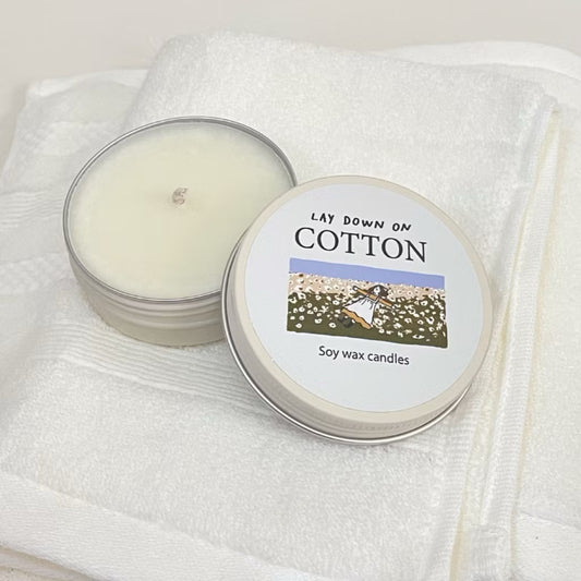 Lay Down on Cotton - Soy Candle (60g)