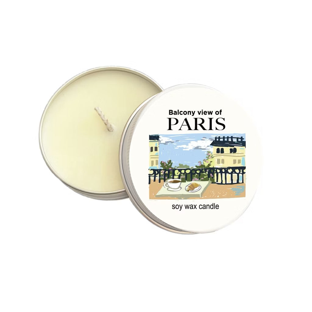 Balcony View of Paris - Soy Candle (60g)