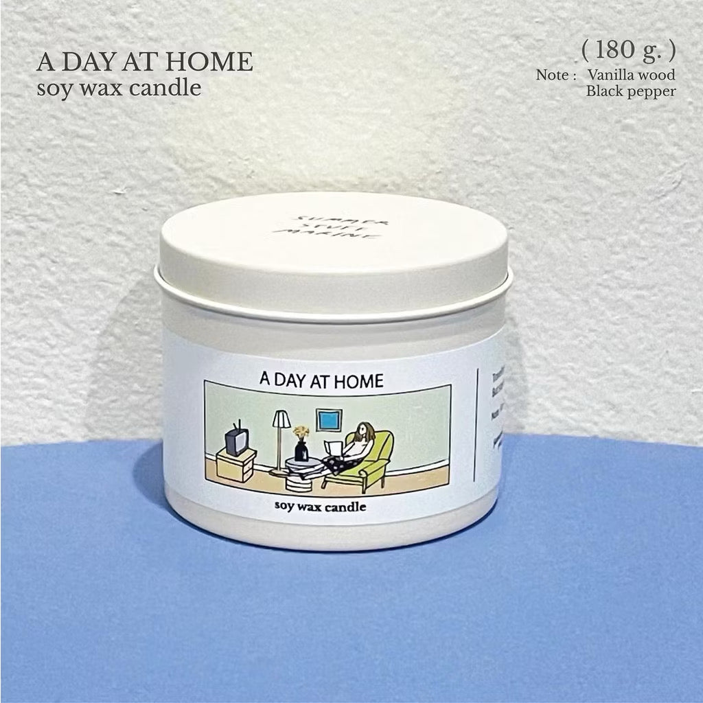 A Day At Home - Soy Candle (180g)