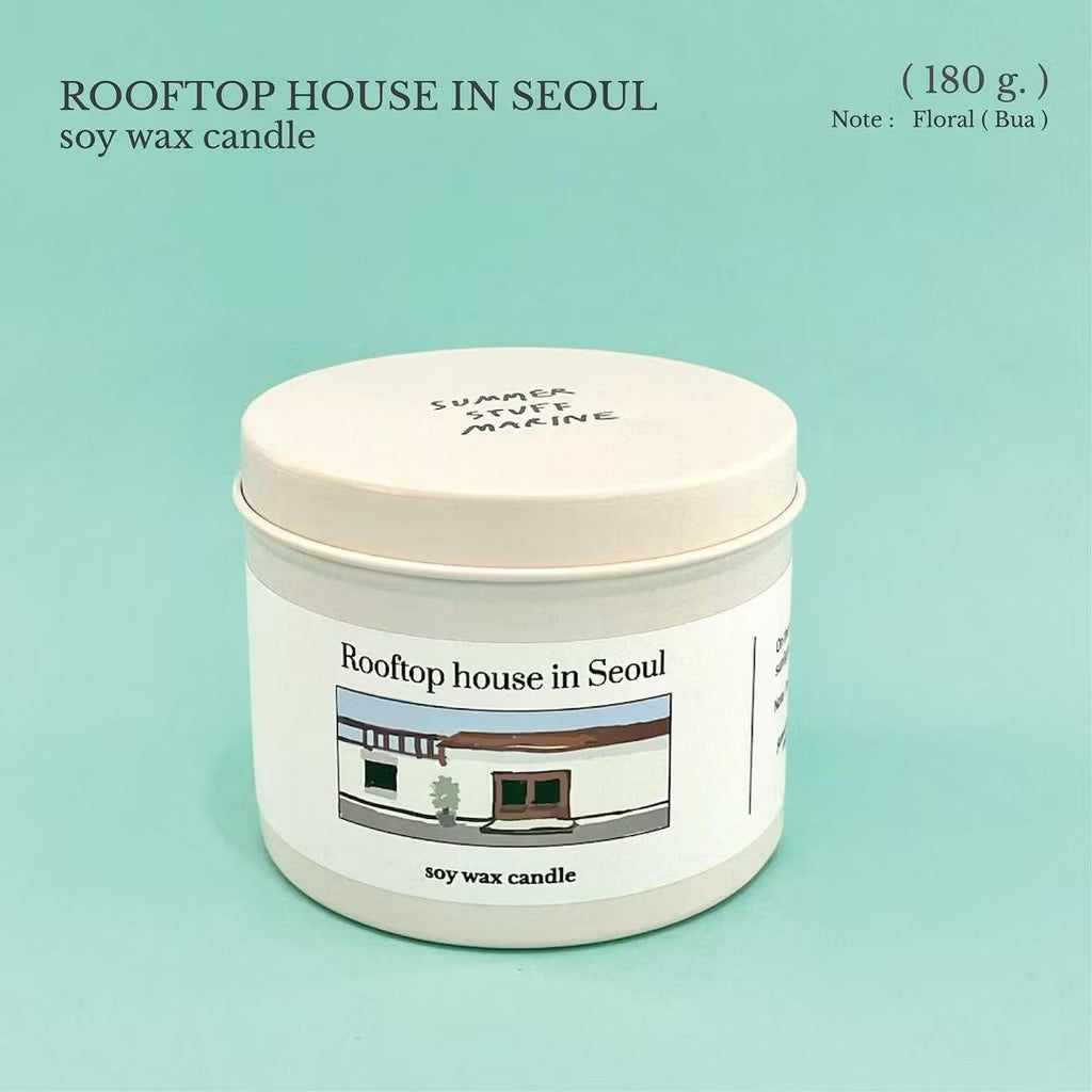 Rooftop House in Seoul - Soy Candle (180g)