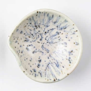 Lotus Leaf Sauce Bowl (Speckled Pink)
