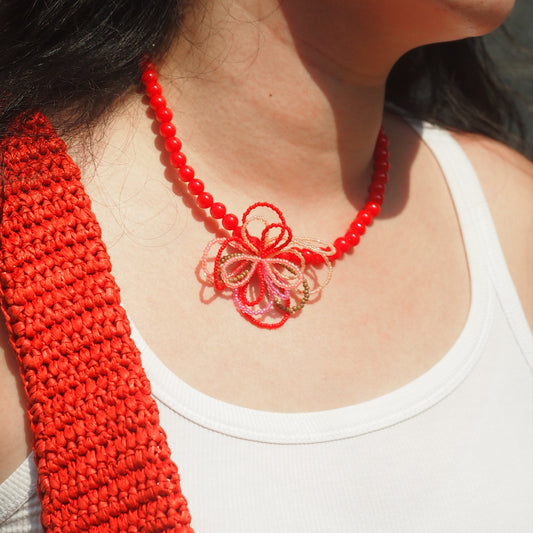 Big Red Necklace