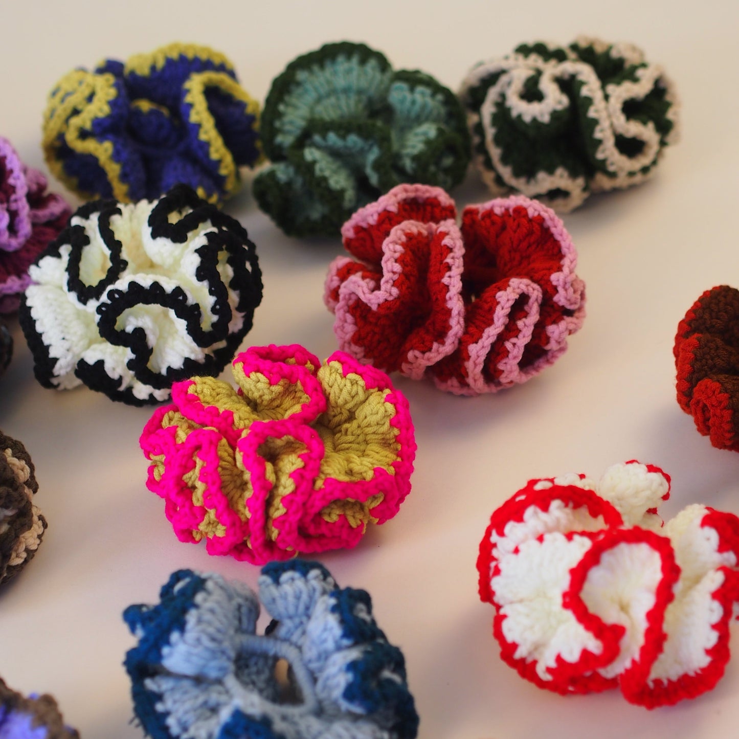 Flower Scrunchie