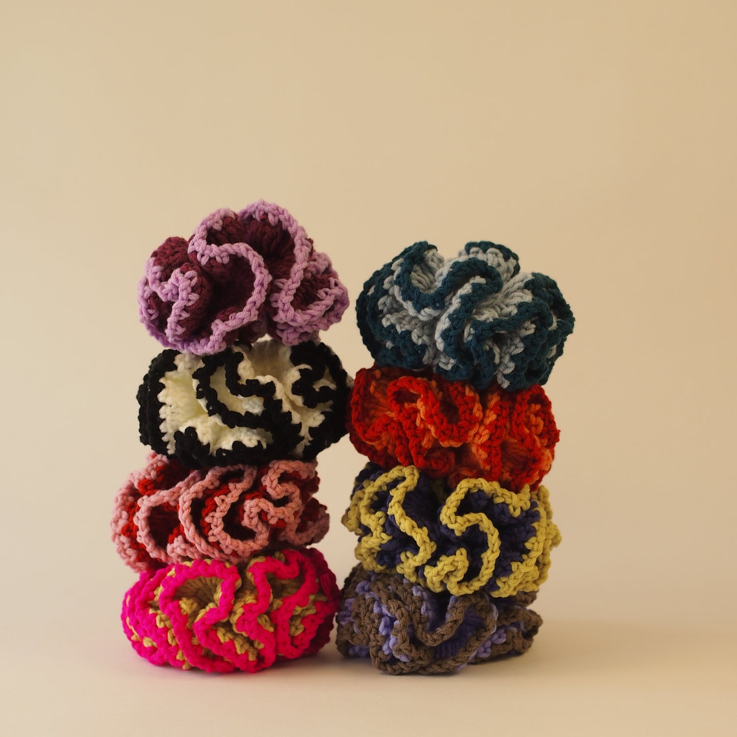 Flower Scrunchie