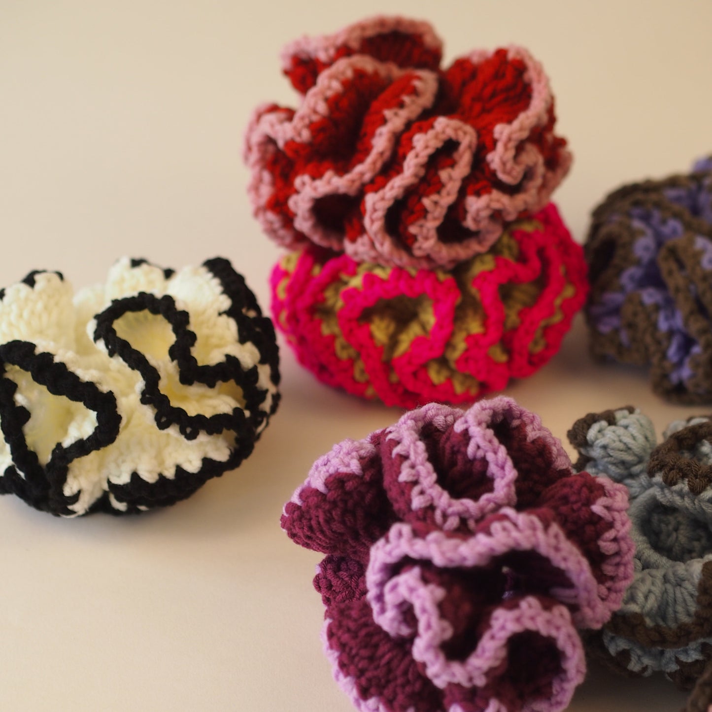 Flower Scrunchie