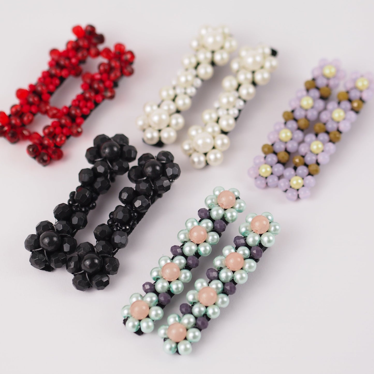 Floral Barrettes