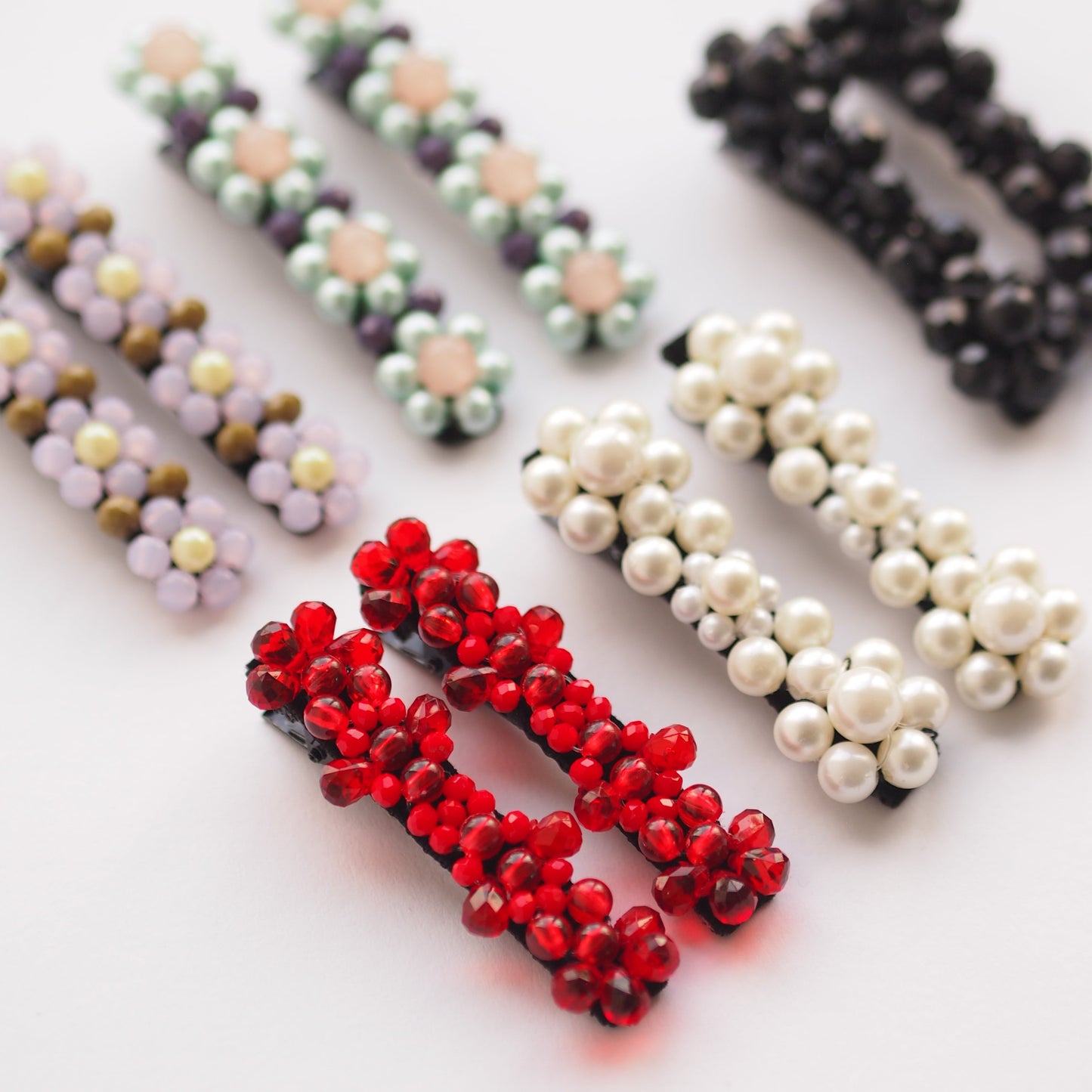 Floral Barrettes