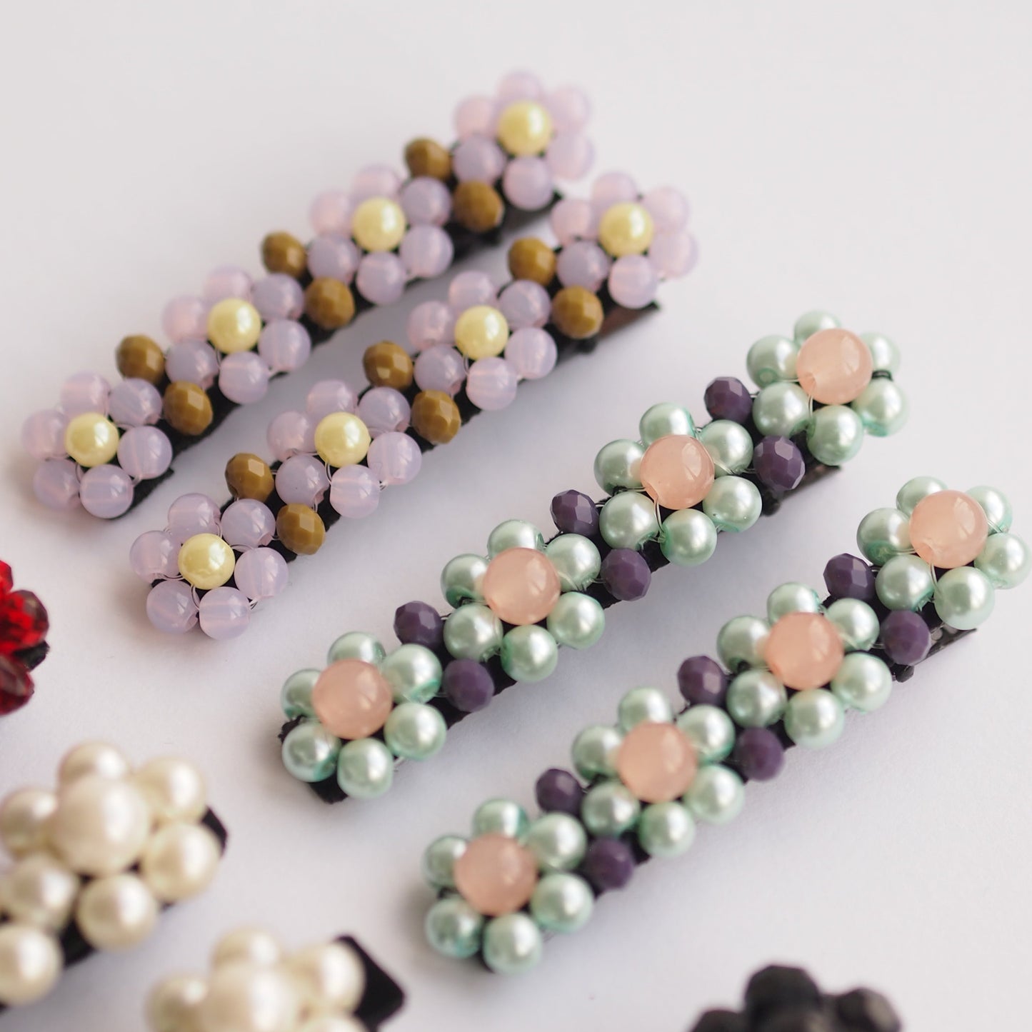 Floral Barrettes