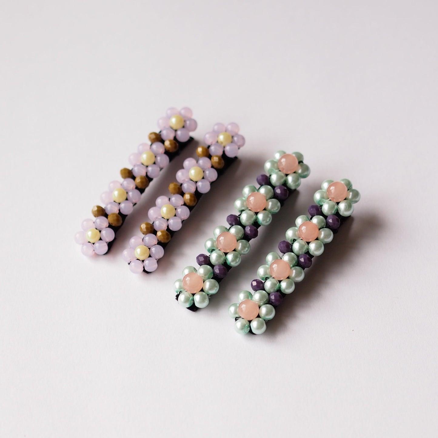 Floral Barrettes