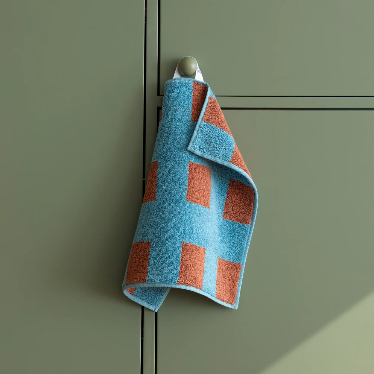 Building Hand Towel - Sunset