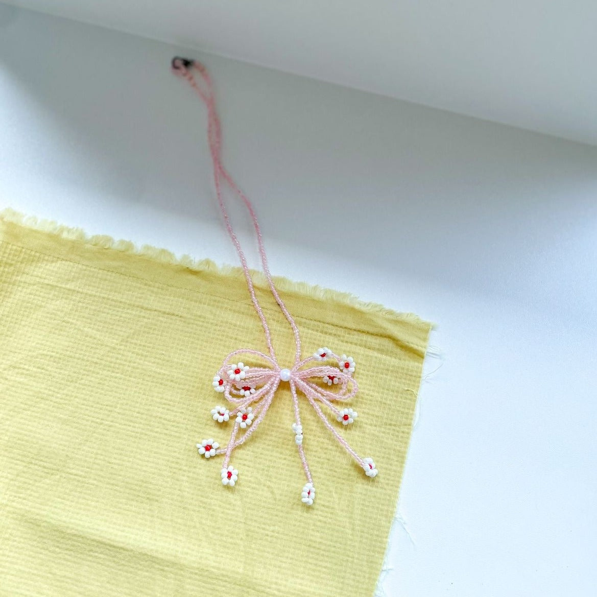 Ribbon Bouquet Necklace